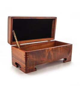 Tsumoto Koa Jewelry Box - No Tray