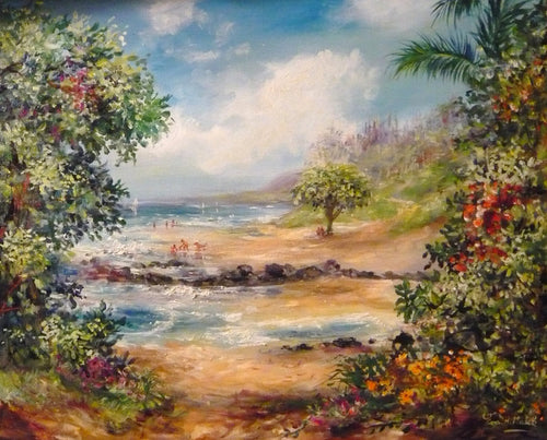 The Beach at Nukolii by Eva Makk