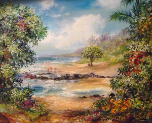 The Beach at Nukolii by Eva Makk