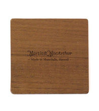 USS Missouri Teak Coaster, USA Flag