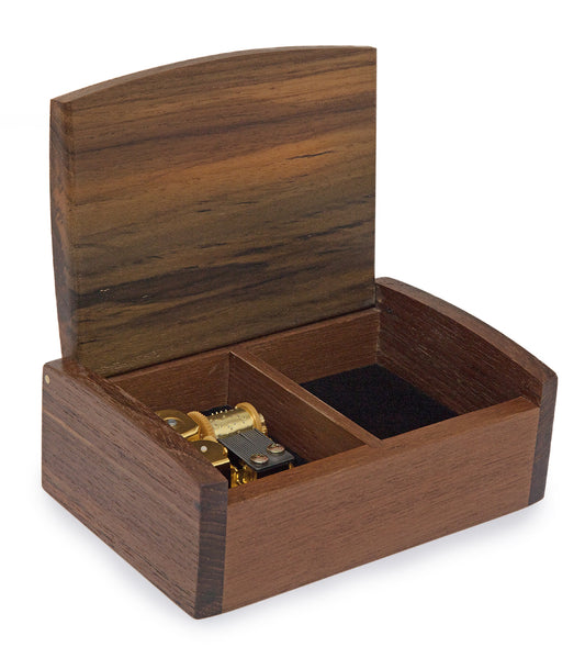 USSミズーリ チーク材製オルゴール - 神はアメリカを祝福する