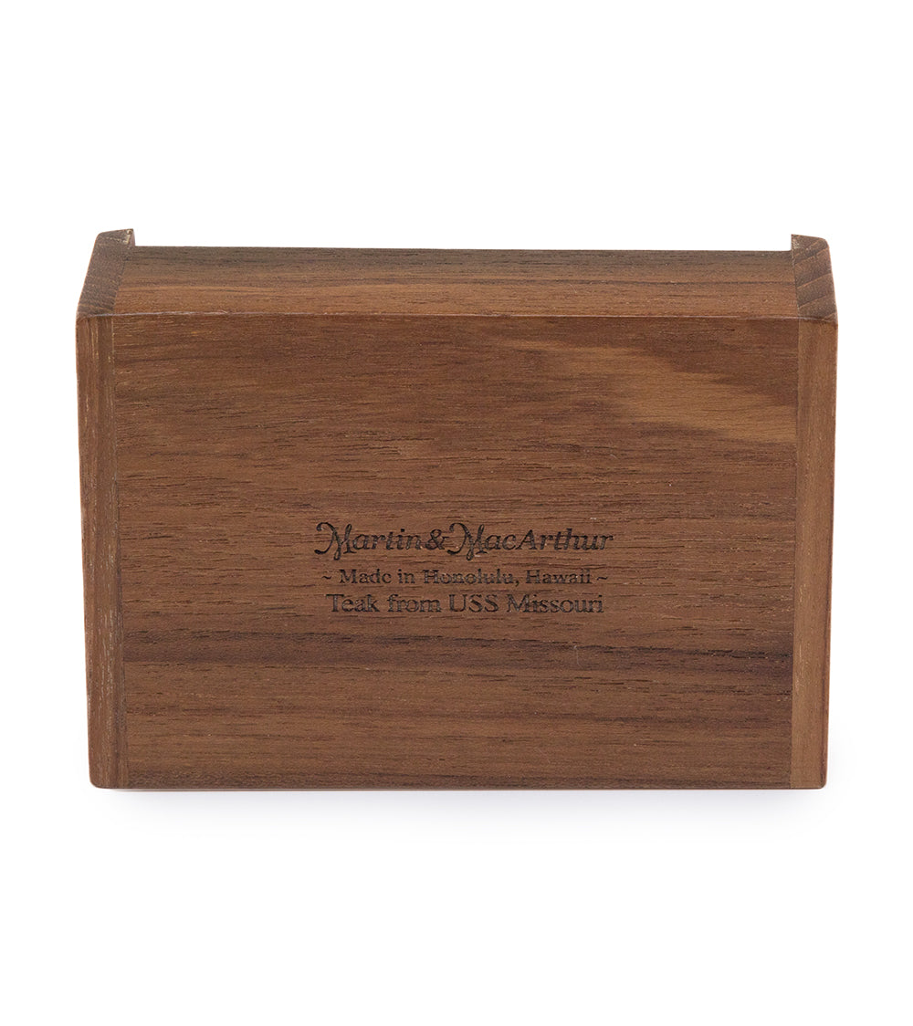 USS Missouri Teak Box, Small