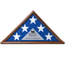 USS Missouri Teak Flag Case