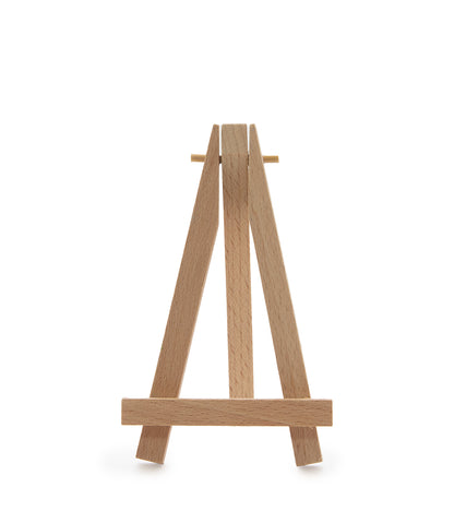 Original Oil Painting "The Pink Tower 645" with Table-top Easel by Laura Wiens