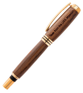 USS Missouri Teak Pen, Tycoon Fountain