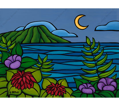 ワイキキの夕暮れ