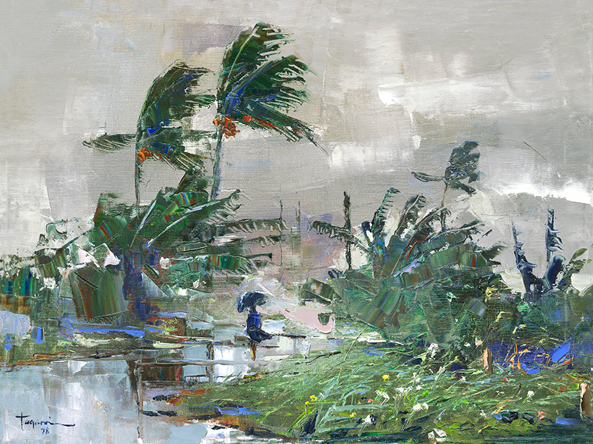 Viento y lluvia de Hiroshi Tagami