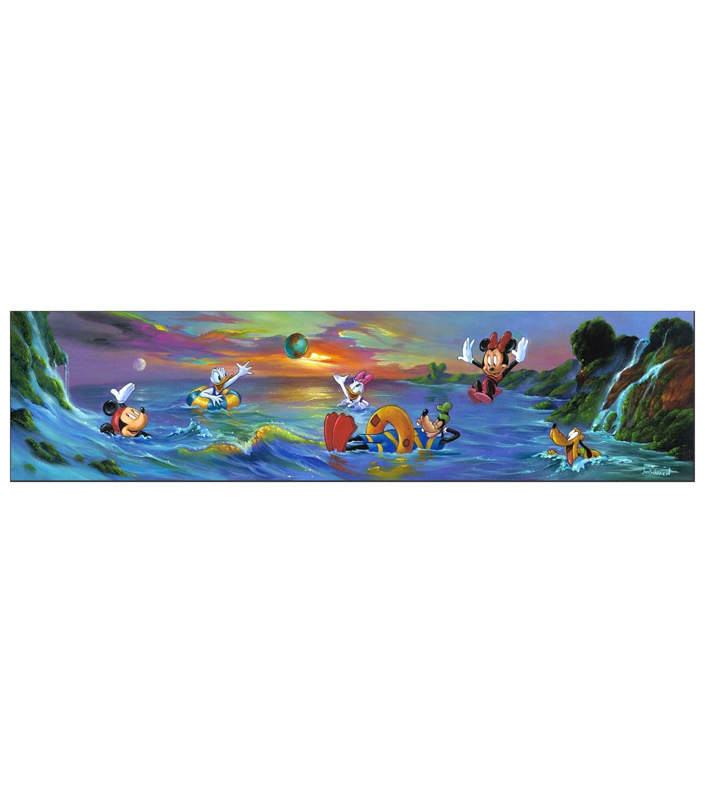 ジム・ウォーレン著『海で泳ぐ』