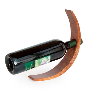 Koa Wine Stand - Crescent