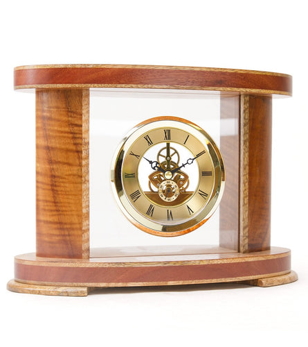 Limited Edition Koa Admiralty Clock