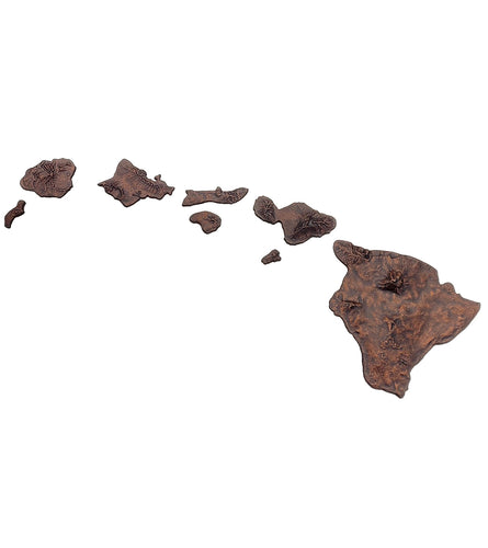 Aluminum Hawaiian Islands - Large by Scott Green