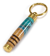 Koa Toothpick Holder Key Ring (Various Colors) by Dale Dennison