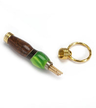 Koa Toothpick Holder Key Ring (Various Colors) by Dale Dennison