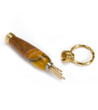 Koa Toothpick Holder Key Ring (Various Colors) by Dale Dennison