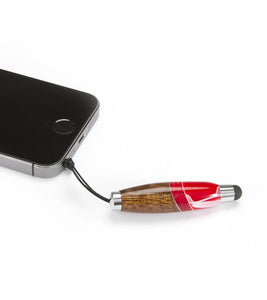 Koa Stylus Key Ring (Various Colors) by Dale Dennison