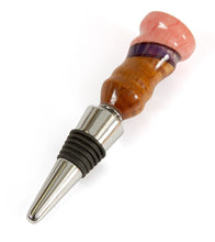 Koa Hybrid Wine Stopper & Cork Screw (Various Colors) by Dale Dennison