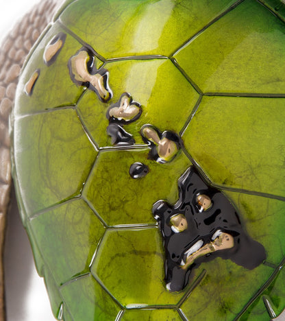 Bronze Sculpture "Voyager - Green" by Chris Barela