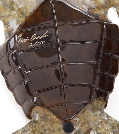 ブロンズ彫刻「ボイジャー - オレンジ」クリス・バレラ作