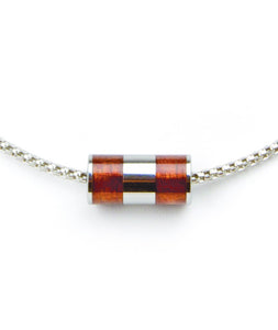 Koa Eternity Barrel Pendant