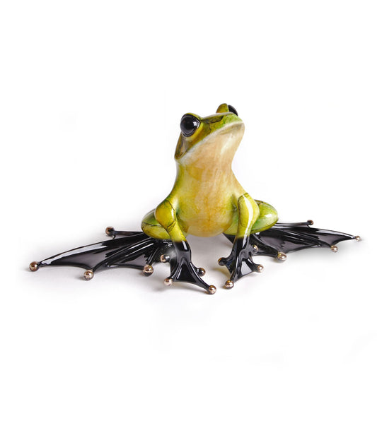 ティム・コテリル作ブロンズ彫刻「ジャンプスタート」