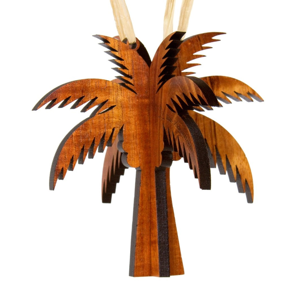 Koa 3D Ornament - Coconut Tree