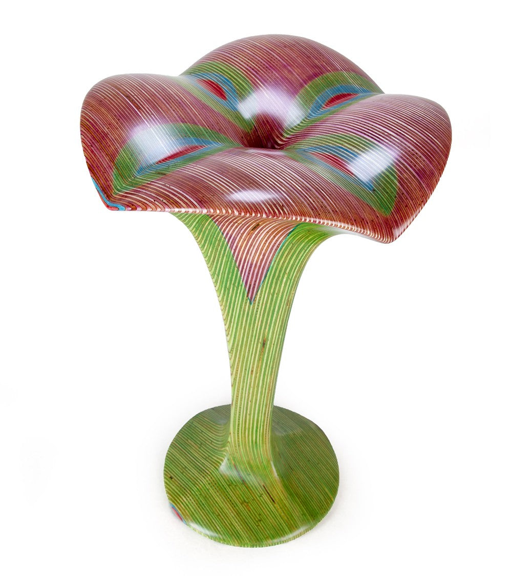 Wood Vessel "Flower" by Rock Cross