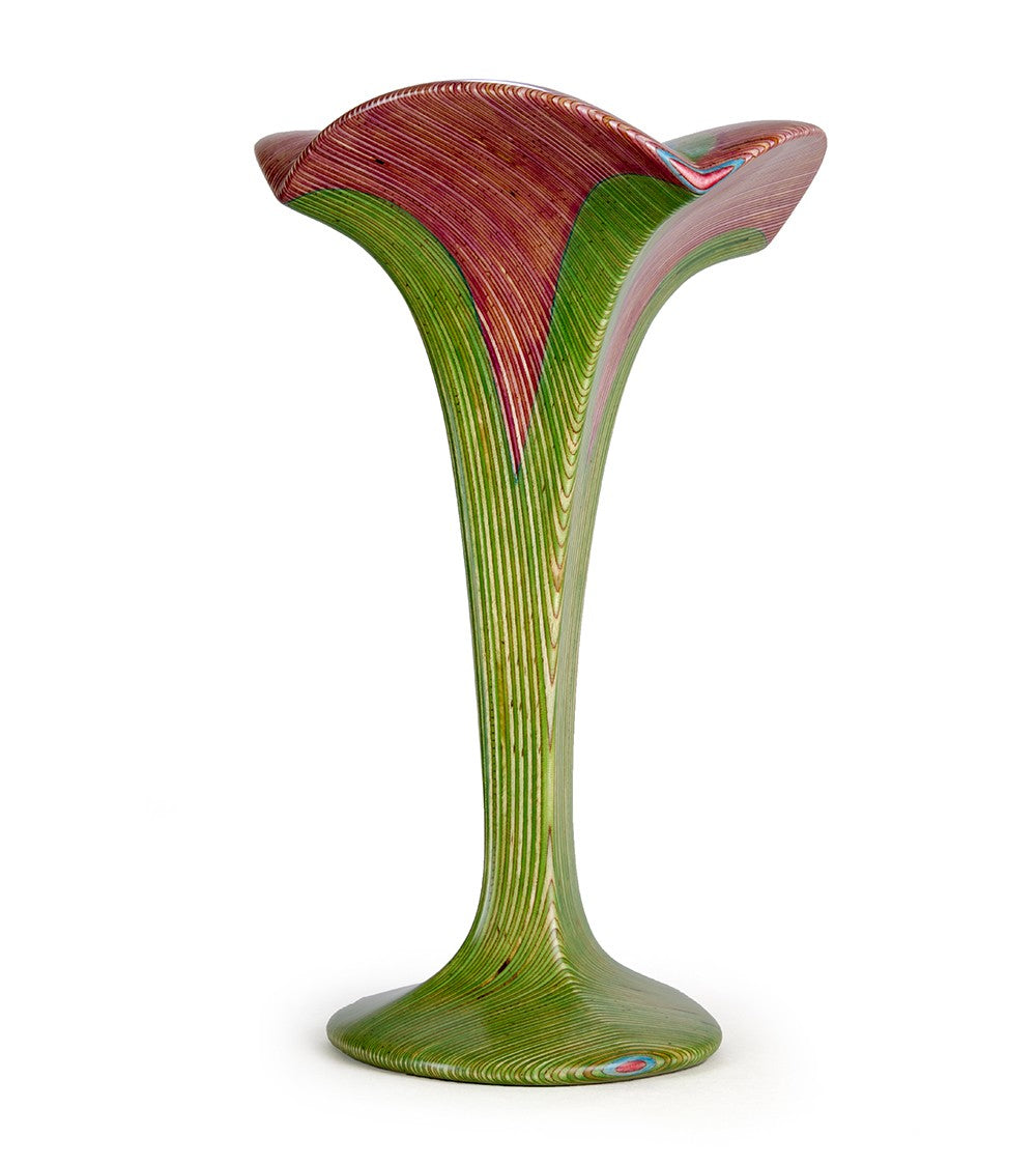 Wood Vessel "Flower" by Rock Cross