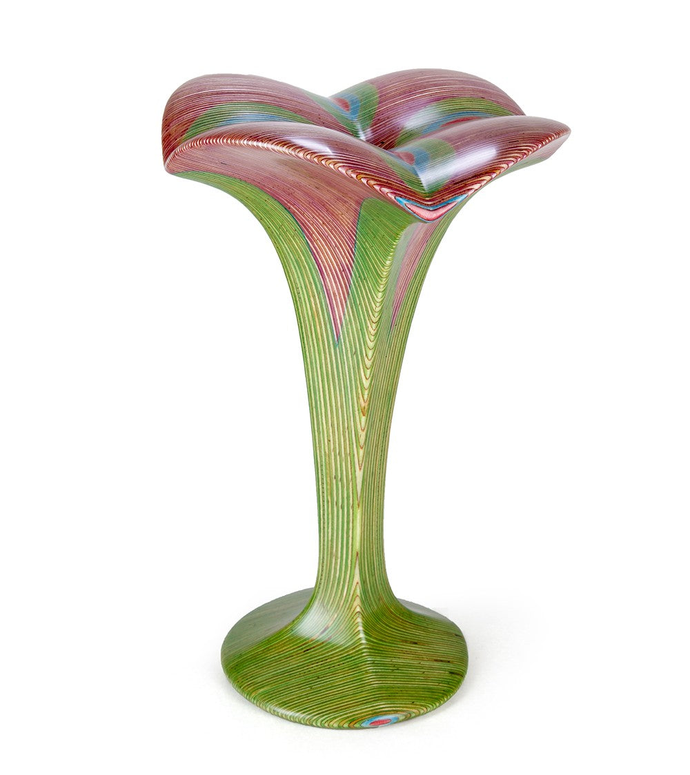 Wood Vessel "Flower" by Rock Cross