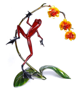 Bronze Sculpture "Orchid" by Tim Cotterill