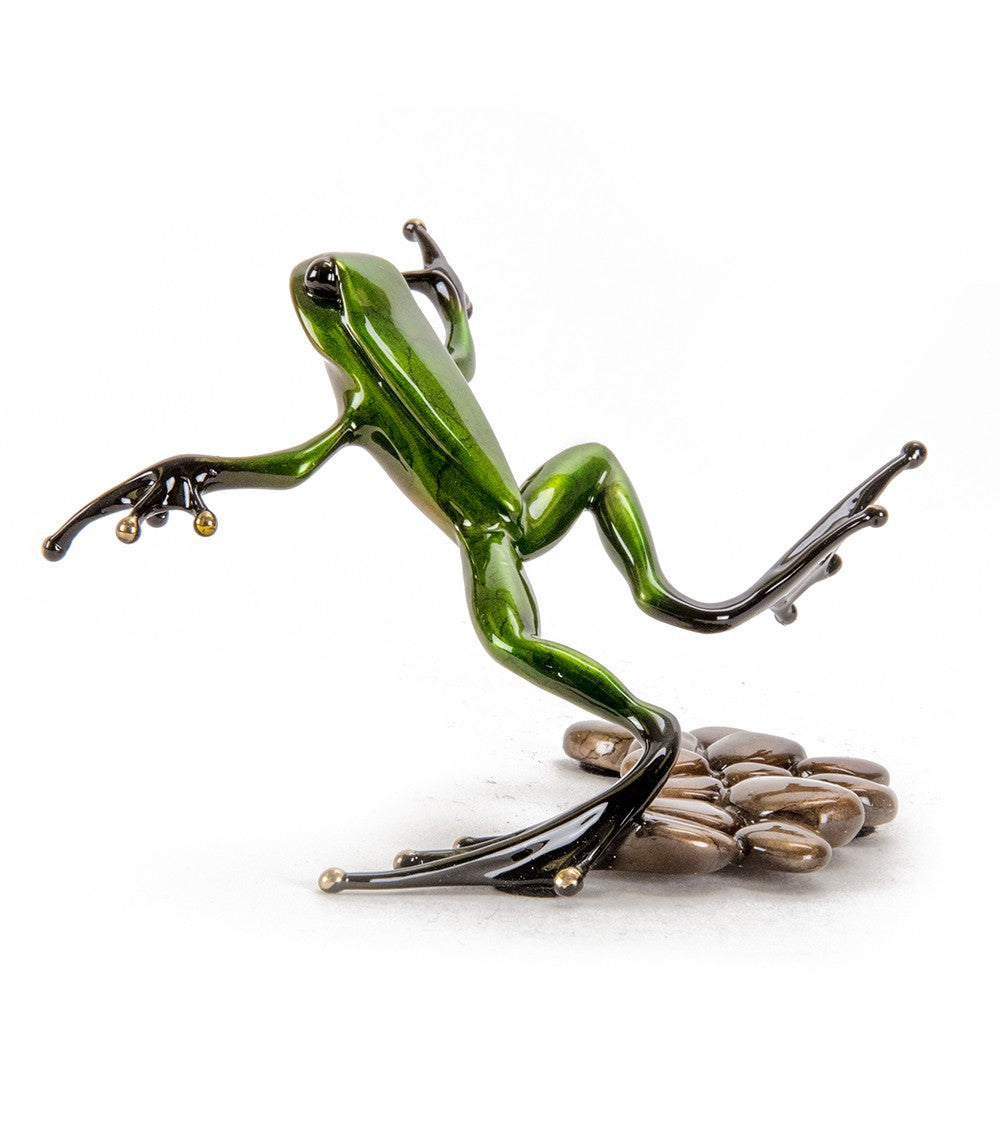 ティム・コテリル作ブロンズ彫刻「ステップストーンズ」