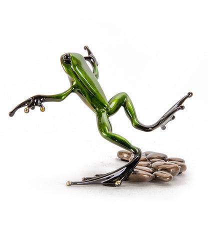 ティム・コテリル作ブロンズ彫刻「ステップストーンズ」