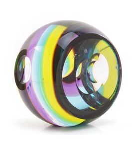 Glass Sculpture "Owl Eyes" by Ben Silver