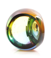 Glass Sculpture "Owl Eyes" by Ben Silver
