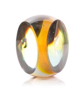 Glass Sculpture "Owl Eyes" by Ben Silver