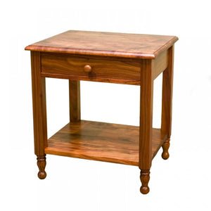 Heritage Nightstand with Drawer and Shelf