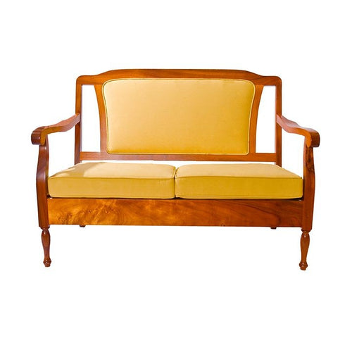 Koele Love Seat, Upholstered Back (KOELVS1)