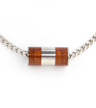 Koa Eternity Barrel Pendant