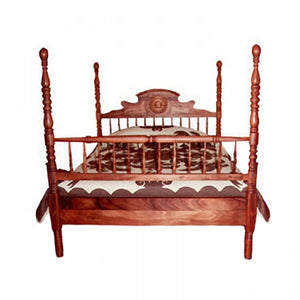 Medallion Grand Four Poster Koa Bed