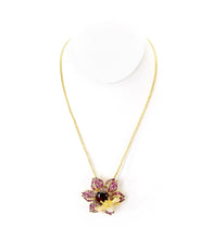 Koa Fuchsia-Rose Bumble Bee Pendant Koa Fine Jewelry