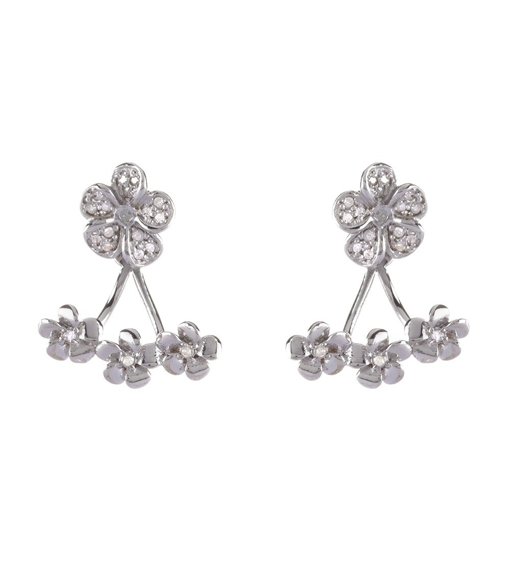 プルメリアのイヤリング