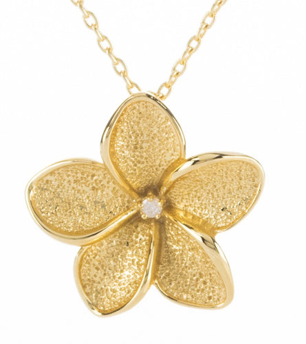 Plumeria Pendant