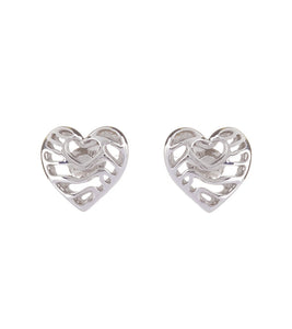 Heart Stud Earrings