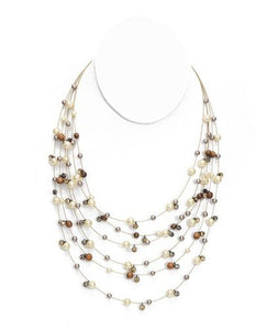 Pearl Illusion Necklace