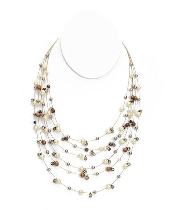 Pearl Illusion Necklace