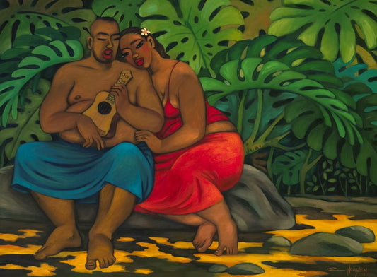 Pintura original: Mi Wahine de Tim Nguyen