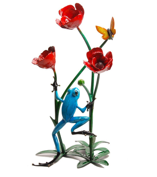 ティム・コテリル作ブロンズ彫刻「ポピー」