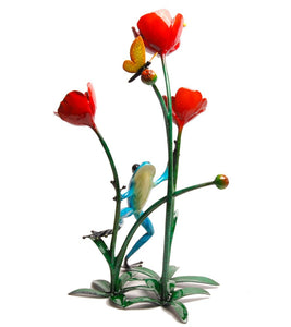 Bronze Sculpture "Poppy" by Tim Cotterill
