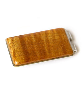 Koa Titanium Money Clip