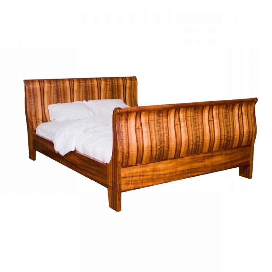 Waimea Koa Sleigh Bed