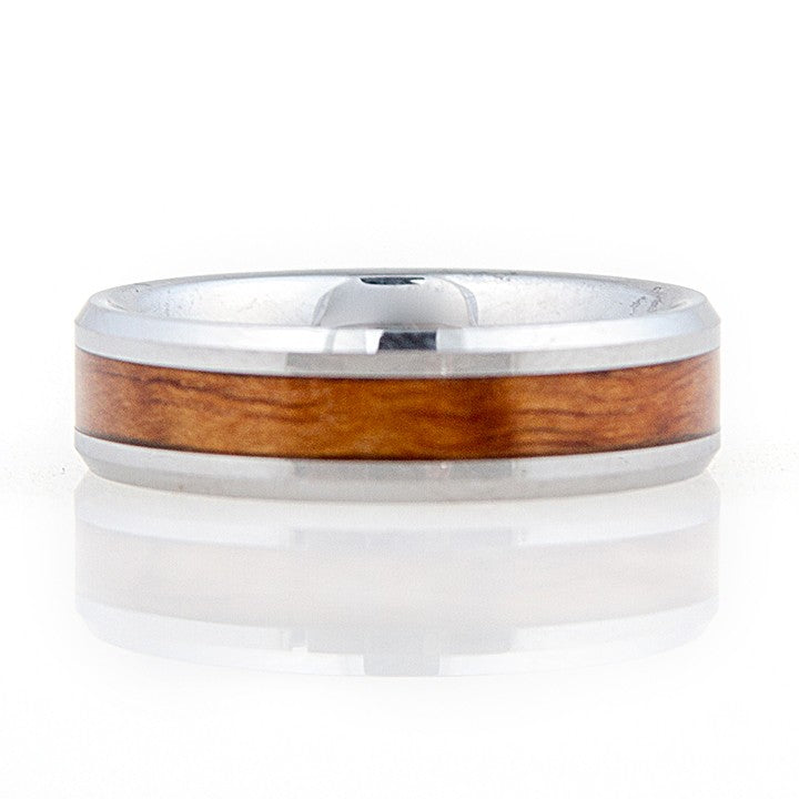Koa Eternity Ring - Beveled – Martin & MacArthur